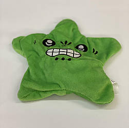 Мяка іграшка Зірочка що стрибає зла стрибаюча зірка Angry Jumping Star зелена