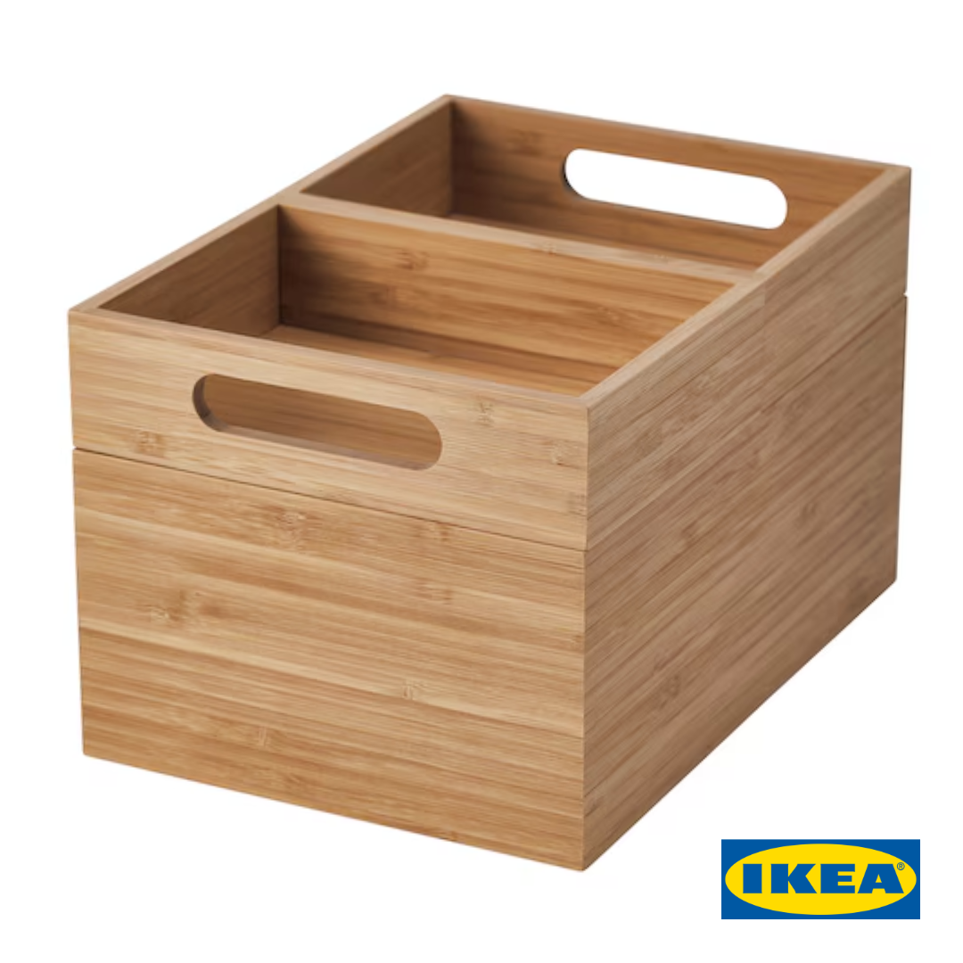 Набір коробок IKEA DRAGAN 3 предмета 502.818.56 Бамбук