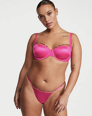 Комплект білизни рожевий Victoria’s Secret (Вікторія Сікрет), оригінал
