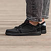Чоловічі кросівки Nike Air Jordan 1 Low Travis Scott Black (Чорний) Найк Джордан шкіра замш нубук текстиль, фото 10