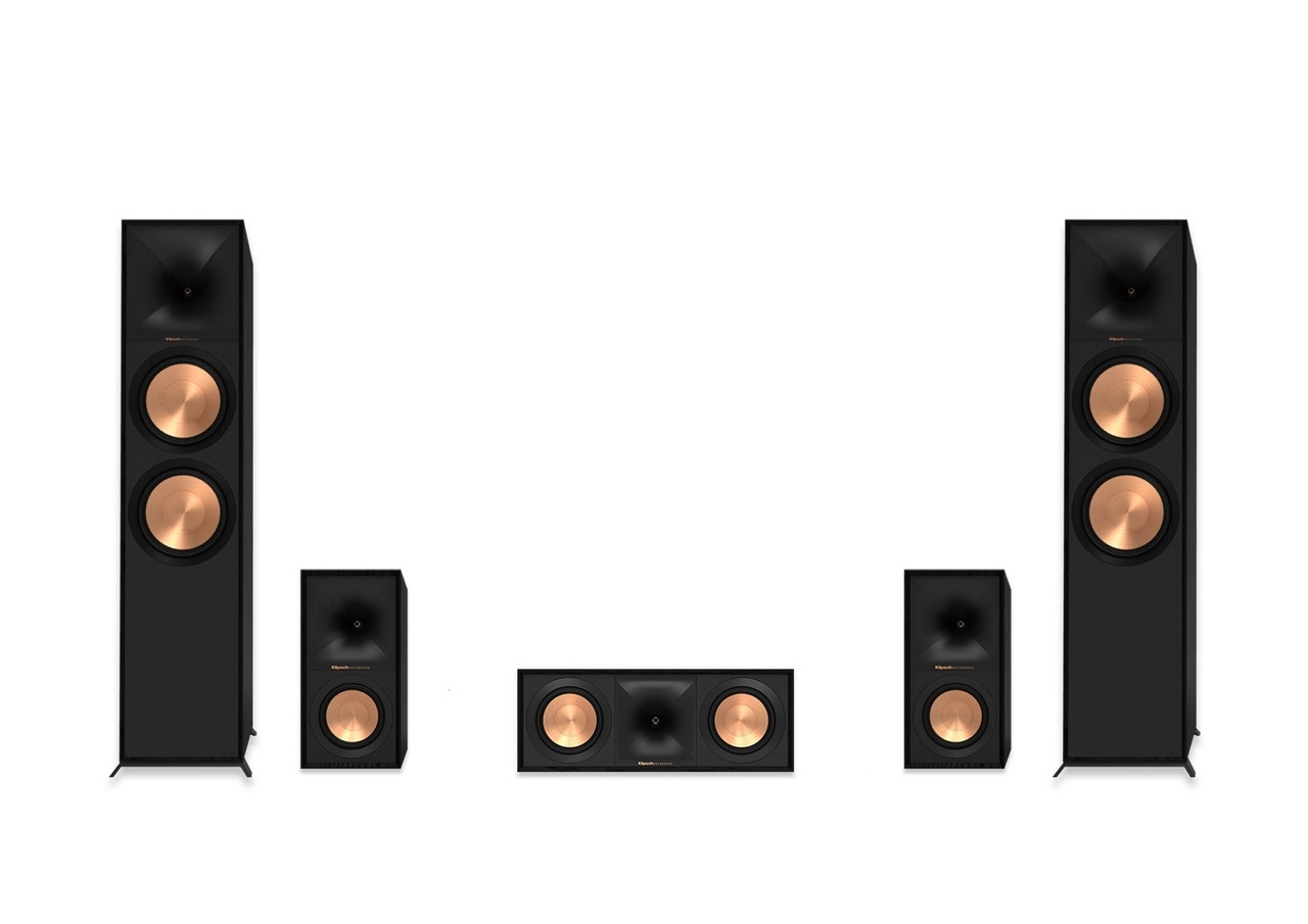 Комплект акустики 5.0 Klipsch R-600F (R-600F+R-40M+R-50C), фото 1