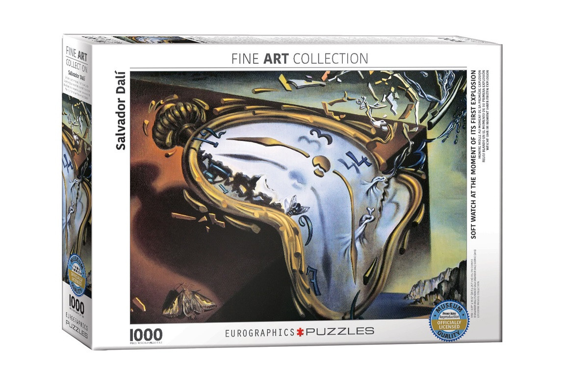 Пазл Eurographics М'який годинник на момент першого вибуху. Сальвадор Далі. 1000 елементів (6000-0842), фото 1