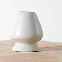 Кусенаоши White Stone підставка під вінчик для матчі Кераміка