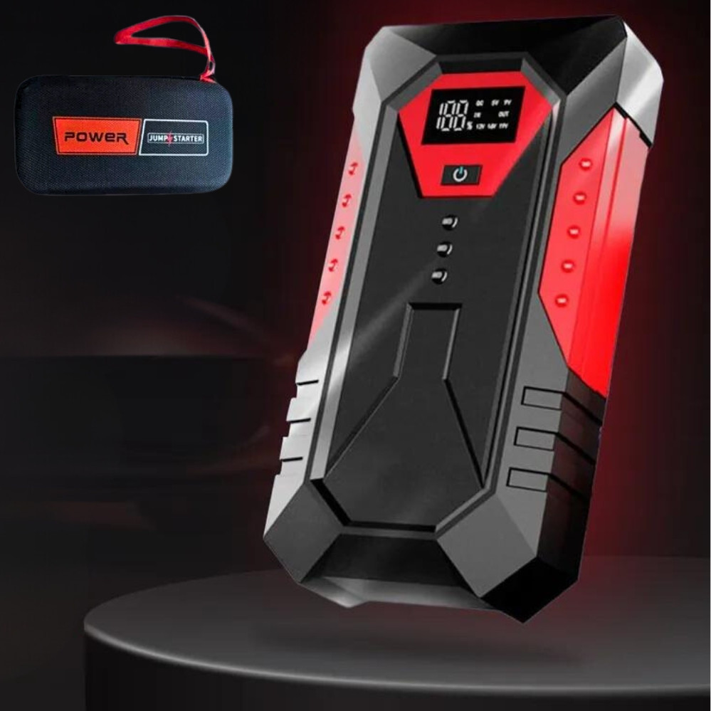 Пусковая автомобильная зарядка 18800 mAh с фонариком Пускозарядное ...