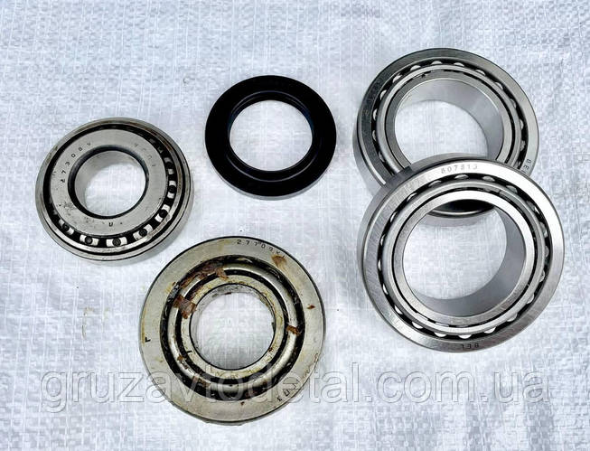 Комплект подшипников редуктора для ГАЗ-53, 3307, 3309 (5 наименований ...