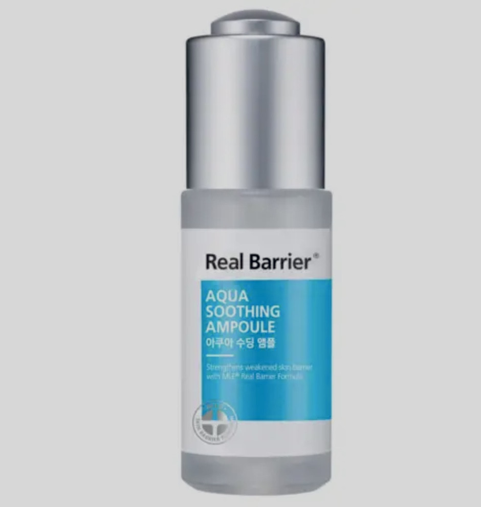 Real Barrier Aqua Soothing Ampoule сироватка з антибактеріальними та протизапальними властивостями 30 мл