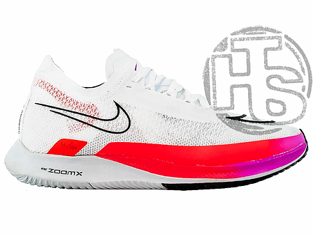 Чоловічі кросівки Nike ZoomX StreakFly White Flash Crimson Hyper Violet DJ6566-100, фото 1
