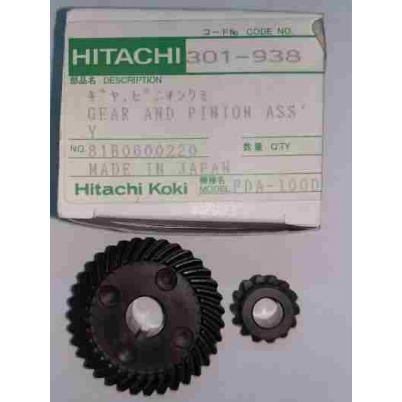 Зубчаста пара редуктора G13SR Hitachi Hikoki 301938