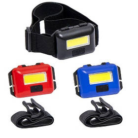 Світлодіодний налобний ліхтарик 10Вт COB LED 818 KNZ