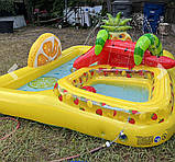 Ігровий центр INTEX "Фрукти" з гіркою  в коробці 57158, фото 8