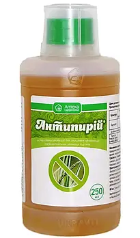 Гербіцид вибіркової дії Антипирій 250 мл для знищення бур'янів Ukravit (Укравіт)