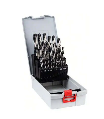 Набір свердел по металу Bosch HSS PointTeQ ProBox (25 шт.), фото 1