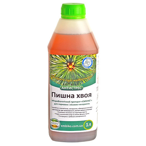 Натуральне органічне добриво «ЕМБІКО» Пишна хвоя 1000 мл, фото 1