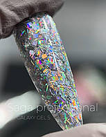 Гель для дизайна ногтей Saga Galaxy Glitter Gel №05 8 мл