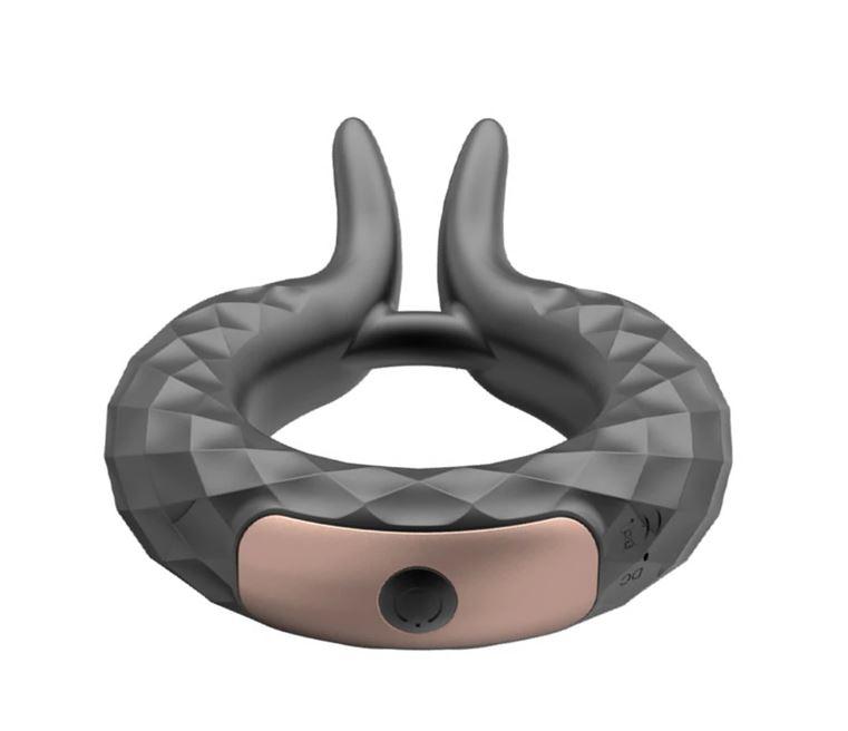 Ерекційне кільце з вібрацією та акумулятором SexyRing, фото 1