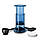 AEROPRESS CLEAR BLUE зміцнений, для заварювання кави., фото 4
