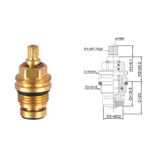 Кран-букса 1/2" MAYFAIR гума