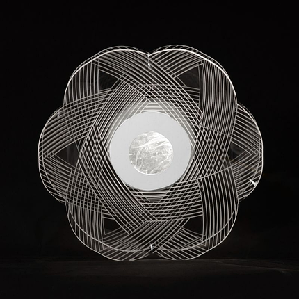 Світильник настінний круглий бра білого кольору LED 14W, фото 1