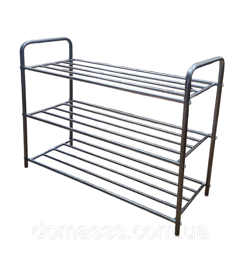 Полиця для взуття металева триярусна (KR 738), фото 1