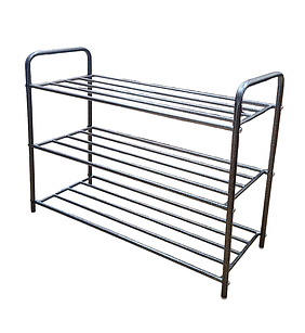 Полиця для взуття металева триярусна (KR 738)