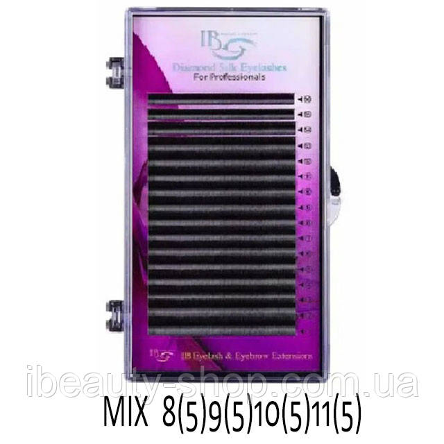 Вії I-BEAUTY Diamond SILK MIX 8-11, фото 1