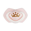 Пустушка силіконова симетрична 6-18 міс ROYAL BABY 2 шт. - рожева      Canpol babies 22/651_pin, фото 3