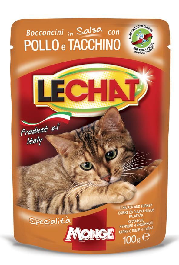 Monge LC Cat Wet Adult курка та індичка