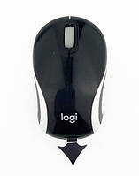 Мишка Logitech M187, Wireless, Black/White (Refurbished)