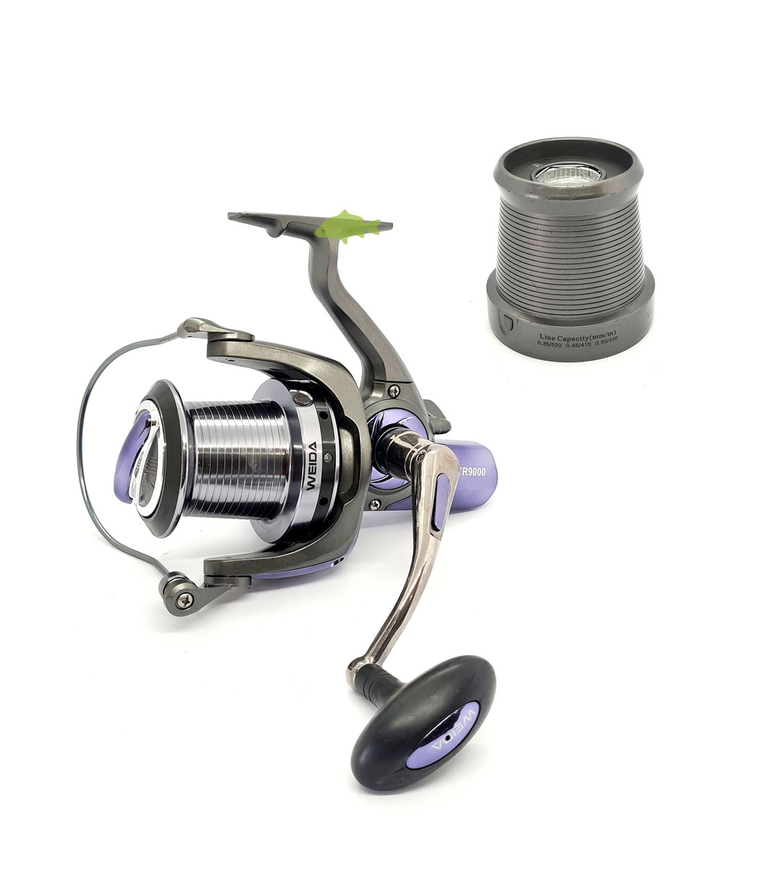 Коропова котушка Weida MTR 9000 (10+1bb; 4.1:1) котушка для коропового лову (конусна шпуля), фото 1
