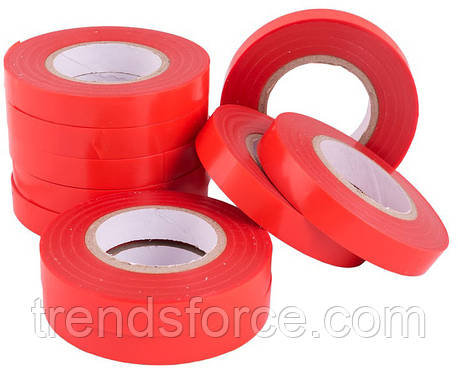 Стрічка для степлера для підв'язування Mastertool 25 м 10 шт Червона 207724, фото 1