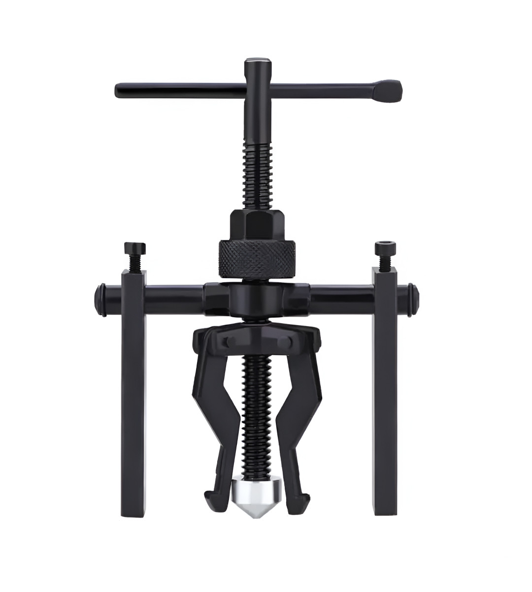 Знімач внутрішнього підшипника, екстрактор з трьома захватами для ремонту автомобіля Чорний, фото 1