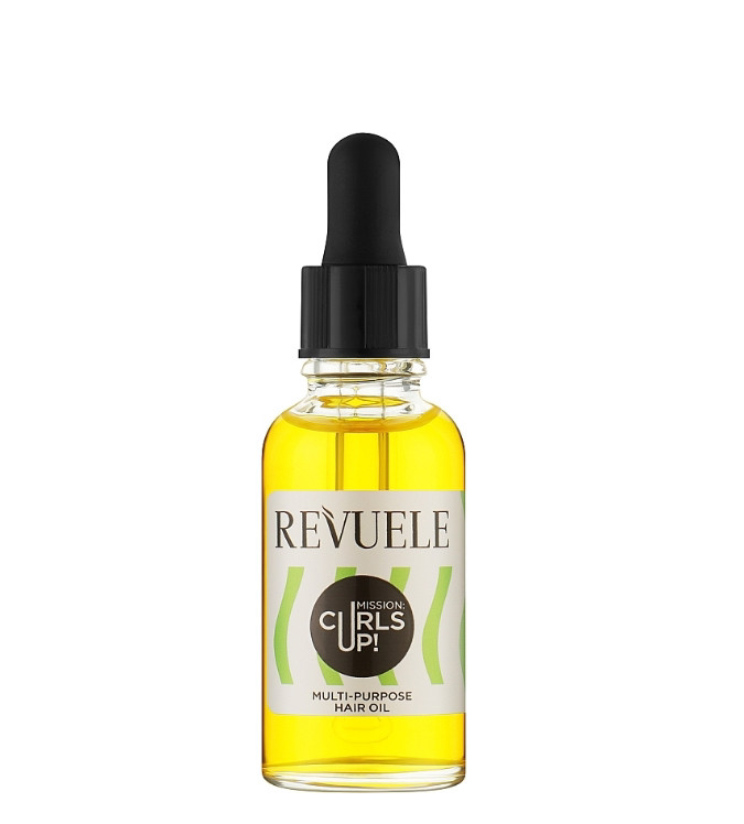 Багатофункціональна олія для волосся Revuele Mission: Curls Up! Multi-Purpose Hair Oil