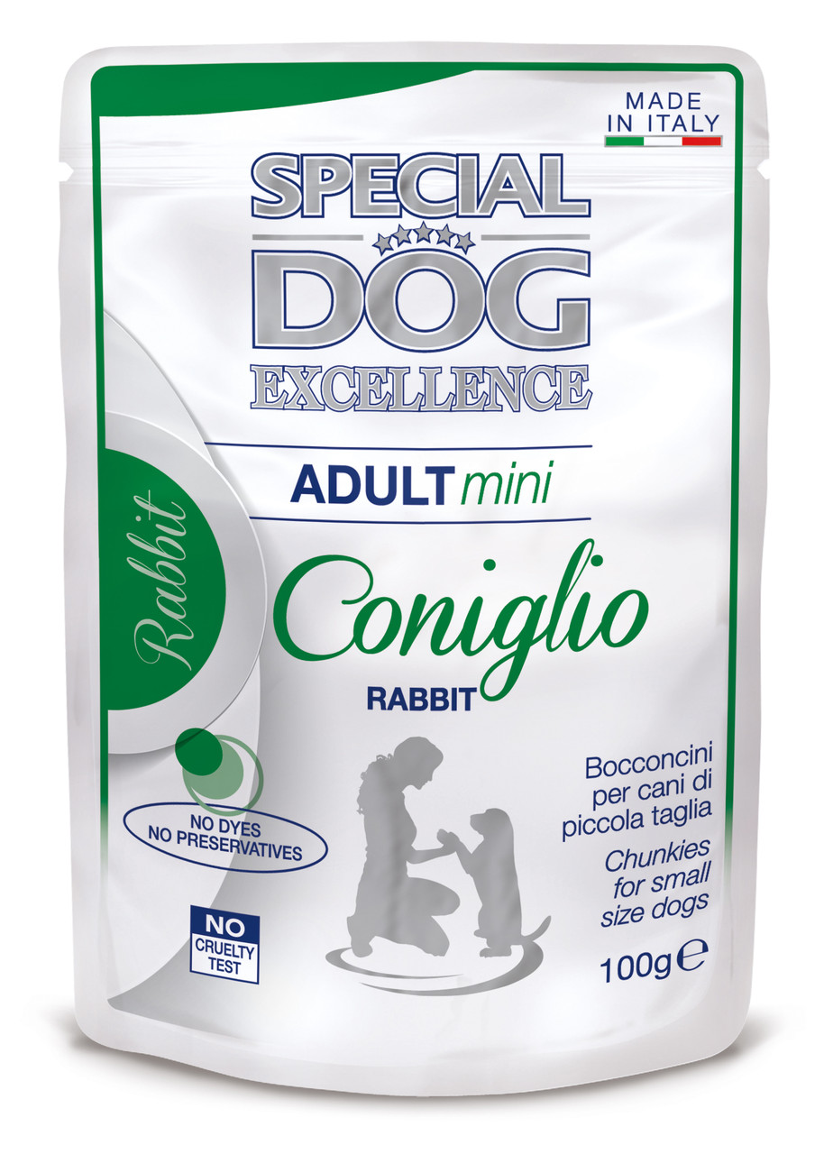 Monge SDE Dog Mini Adult кролик, фото 1