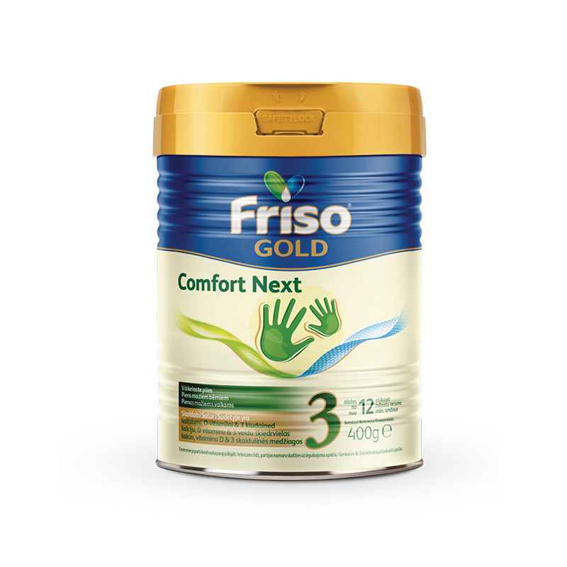 Суміш суха молочна для подальшого годування Friso Gold Comfort NEXT 3 для дітей від 12 місяців, 400 гр