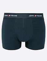 Труси боксери John Frank набір 3 штуки розмір S темно-сині, фото 3