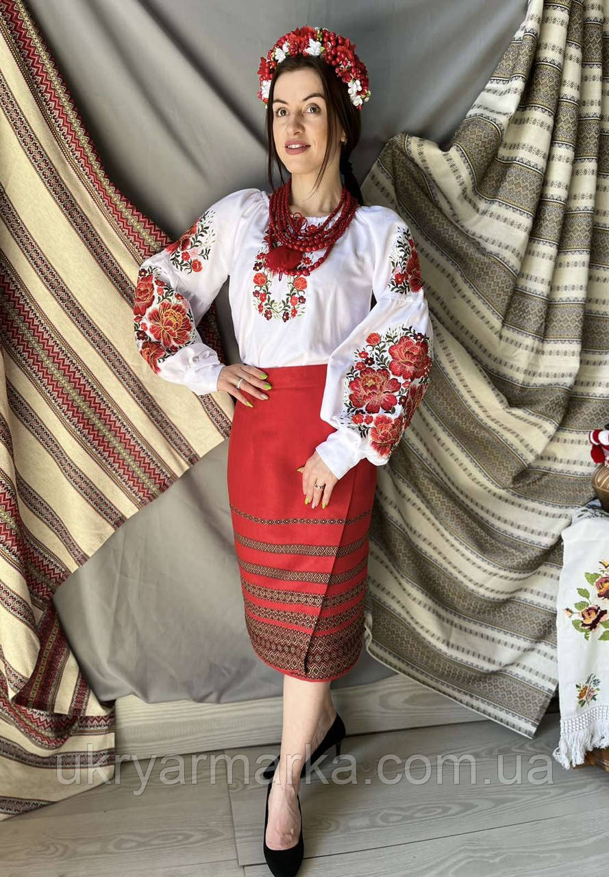 Сценічний костюм-двійка  "Панська квітка"