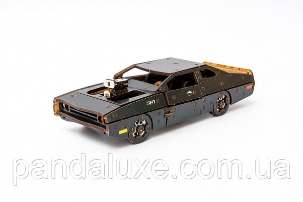 Дерев'яний 3D конструктор авто Fast Furious Форсаж, модель 125 деталей, фото 6