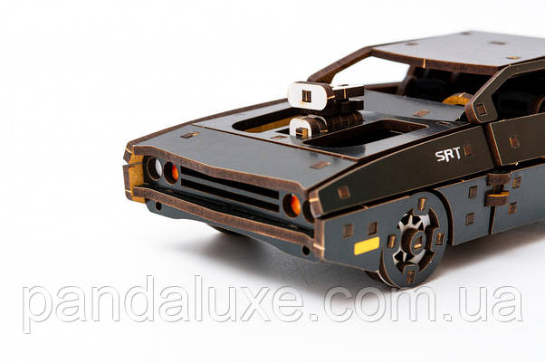 Дерев'яний 3D конструктор авто Fast Furious Форсаж, модель 125 деталей, фото 4