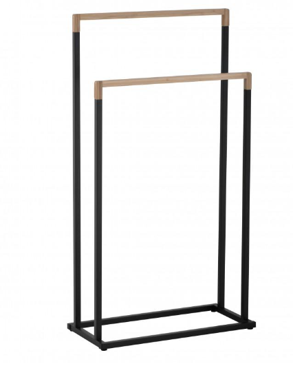 Вішалка для рушників YOKA ZOLA BLACK BAMBOO *