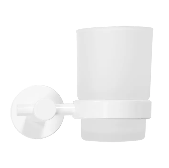 Склянка для зубних щіток REA 322233B WHITE білий
