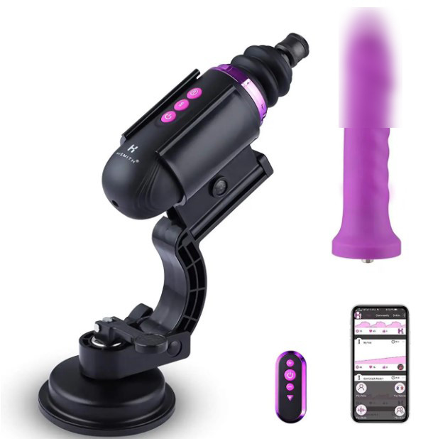 Міні сексмашина Hismith Mini Capsule Sex-Machine with Strong Suction Cup (м'ята упаковка!!!!