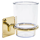 Склянка для зубних щіток REA 322189 GOLD золота *, фото 3