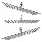 Душовий гарнітур YOKA GOBA 25 CHROME з термостатом, фото 11