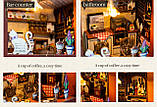 Бук Нук Котяча кав'ярня Book Nook Coffee House конструктор M2411, фото 8
