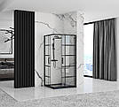 Душова кабіна REA CONCEPT 80х100 BLACK, фото 4