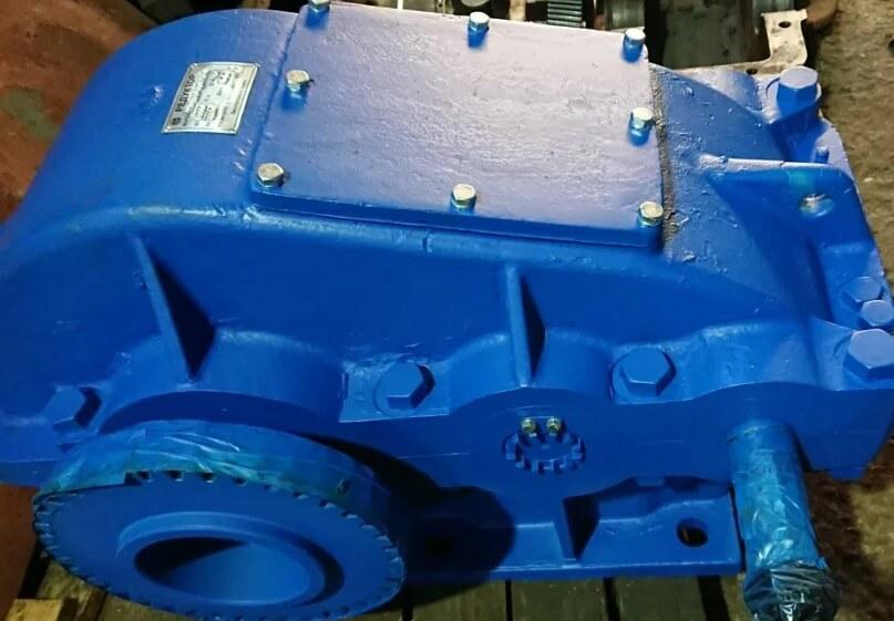 Редуктор Ц2-750-25 двоступінчатий крановий циліндричний, фото 1