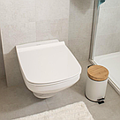 Кошик для сміття YOKA BIN WHITE BAMBOO 3л. для ванної кімнати *, фото 4