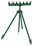 Стійка SALE 42491 Prologic Green Buzzerbar 4 Rod 1pcs (Width 60.5 cm) буз бар алюмін.
