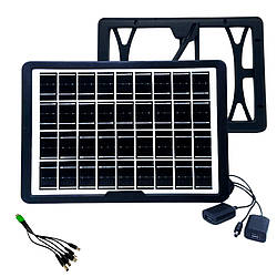 Сонячна панель похідна CcLamp 15W CL-0915 портативна водонепроникна зарядка від сонця туристична