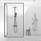 Душовий гарнітур YOKA CUBE 25 BLACK з термостатом *, фото 2